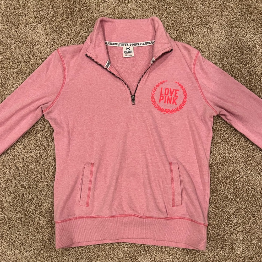 VS PINK Quarter Zip